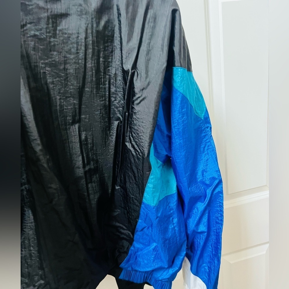 Vintage Christian Dior Teal and Black Jacket size large - Picture 7 of 12